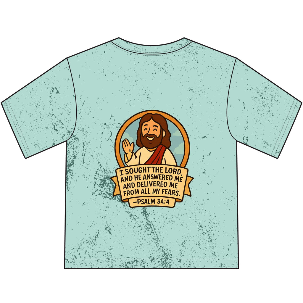 G.O.F Youth T-Shirt  (Psalm 34:4)