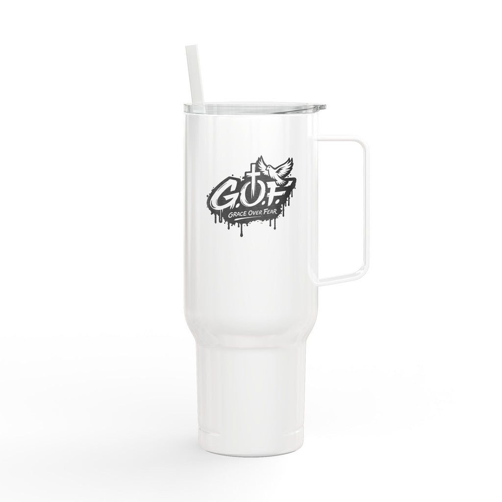 Heart of God Cross Tumbler