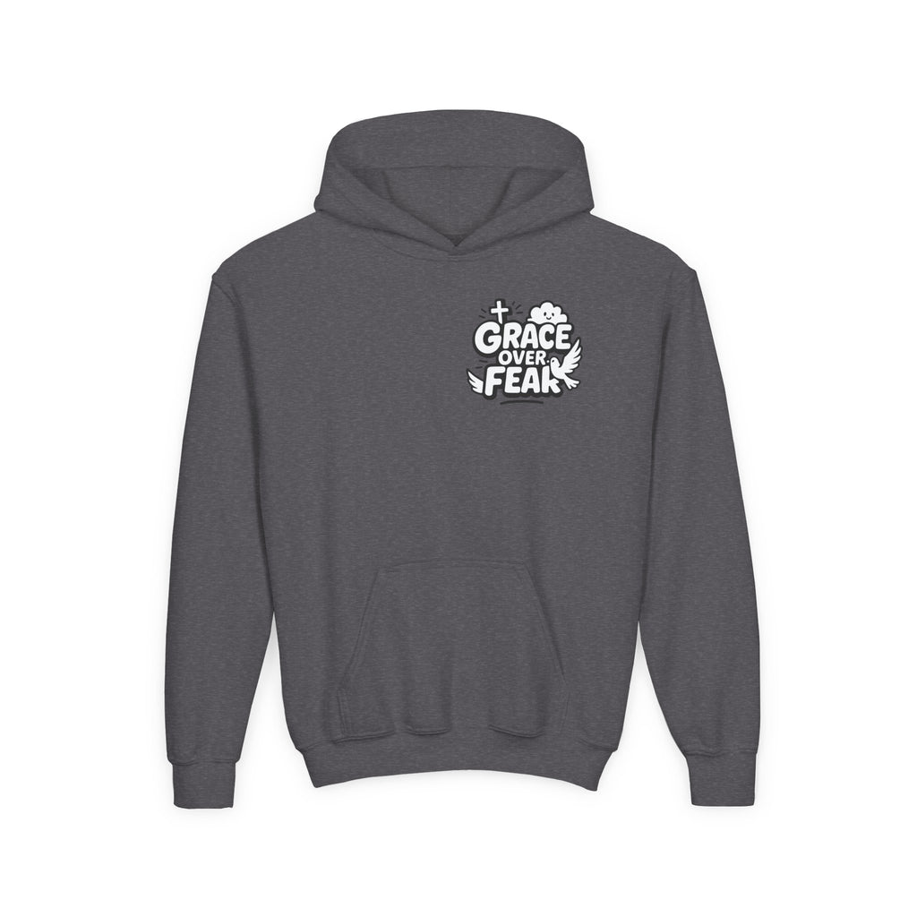 G.O.F Youth Hoodie with Psalm 34:4