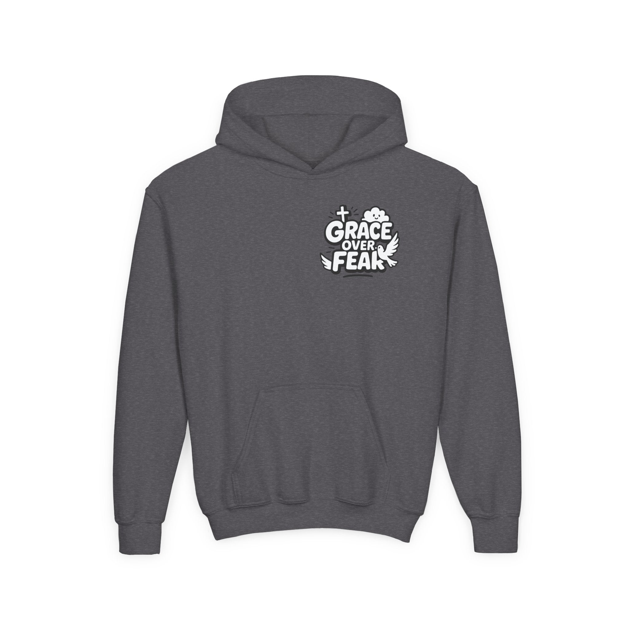 G.O.F Youth Hoodie with Psalm 34:4