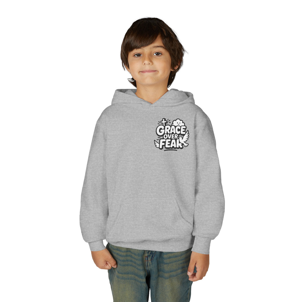 G.O.F Youth Hoodie with Psalm 34:4