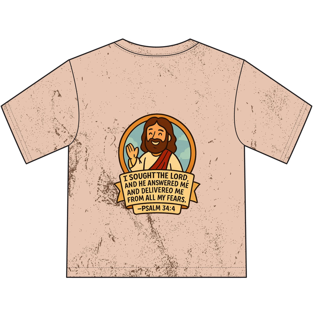 G.O.F Youth T-Shirt  (Psalm 34:4)
