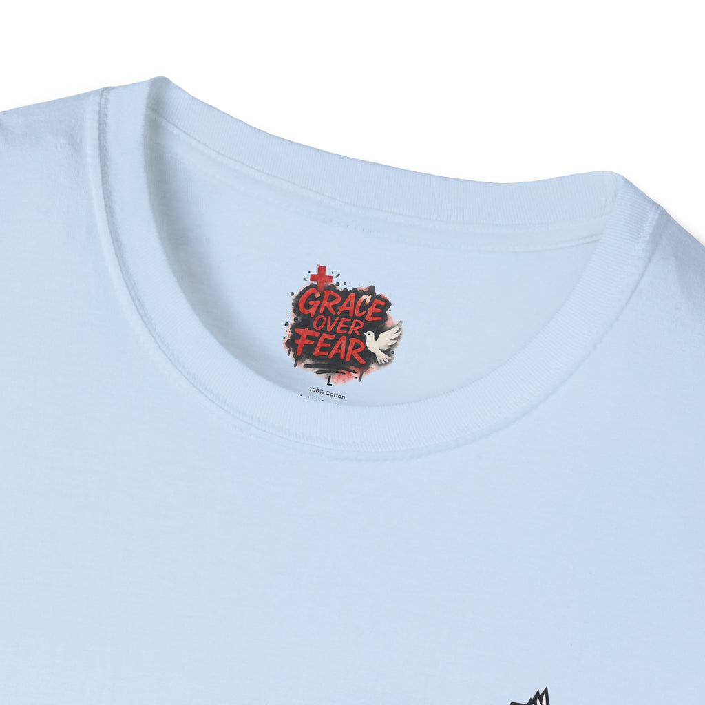 "2 Timothy 1:7" Grace Over Fear Tee