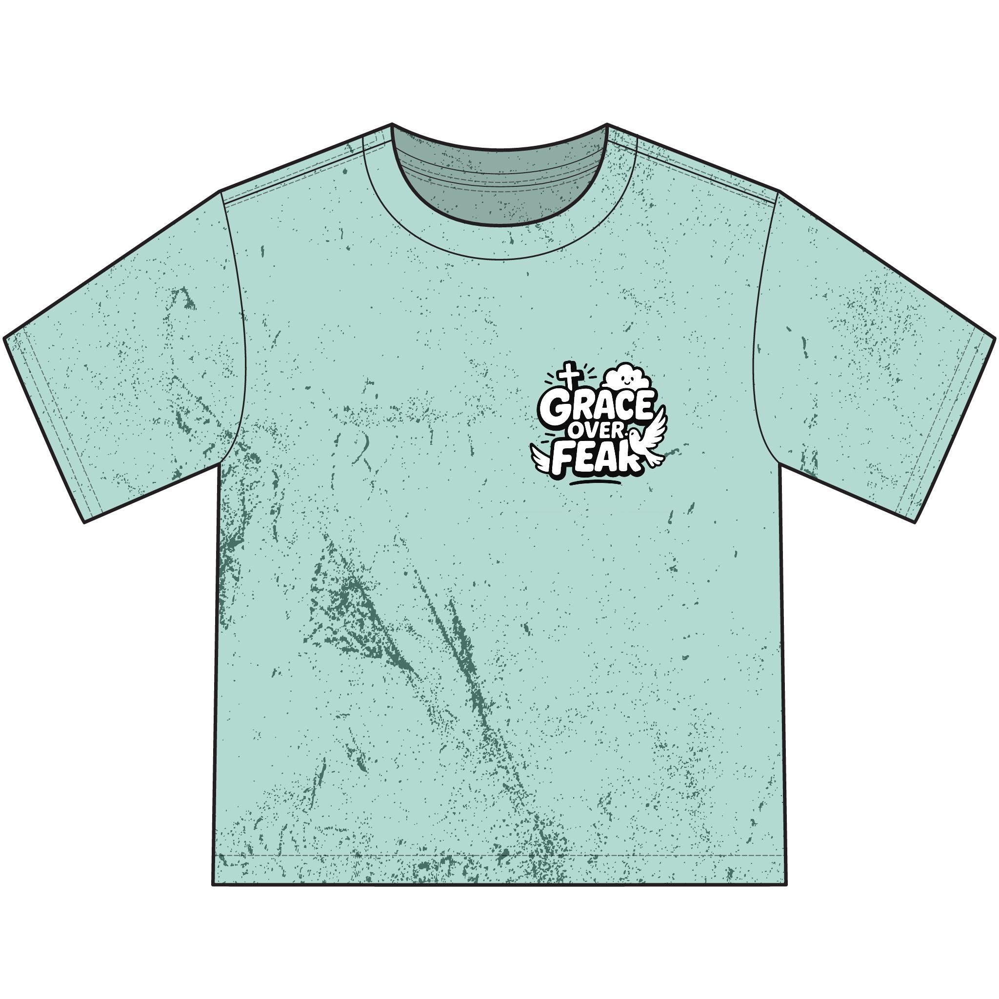 G.O.F Youth T-Shirt  (Psalm 34:4)