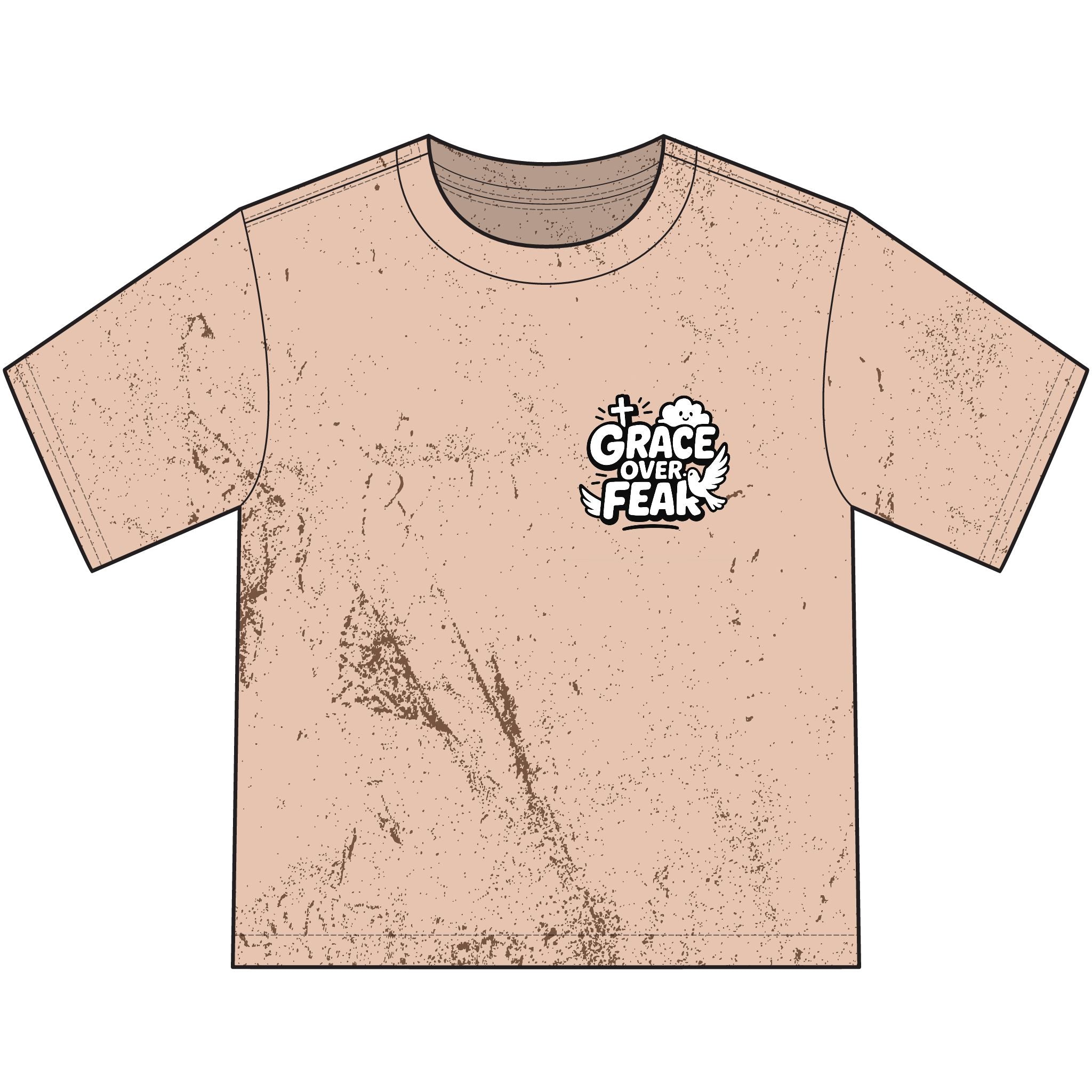 G.O.F Youth T-Shirt  (Psalm 34:4)