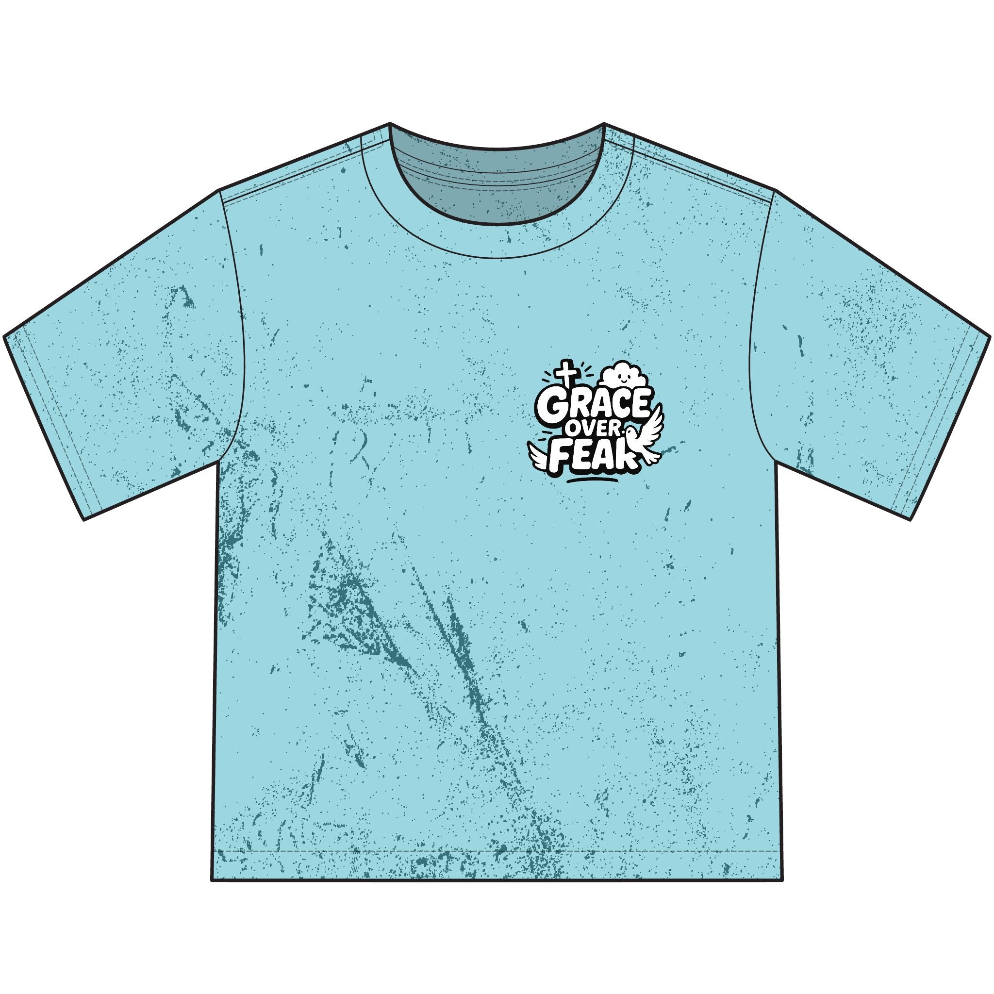 G.O.F Youth T-Shirt  (Psalm 34:4)