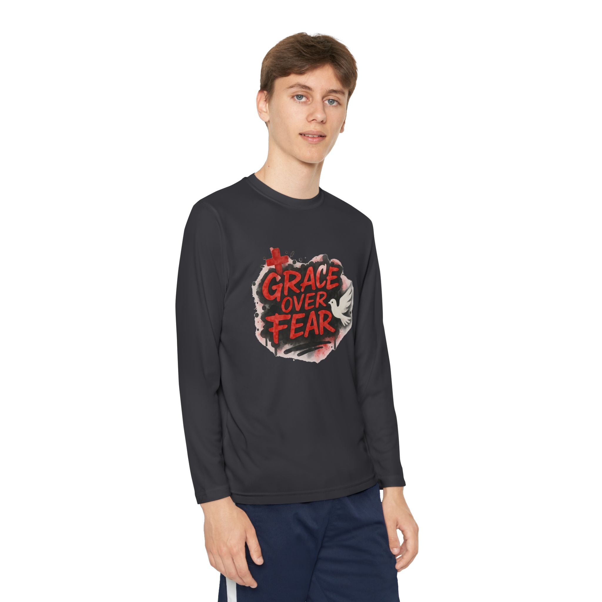 RED G.O.F Youth Long Sleeve